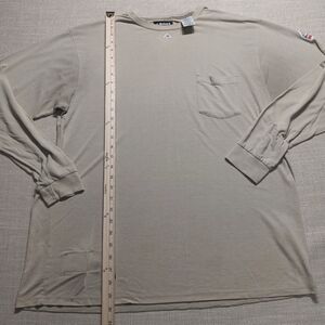 Bulwark FR flame resistant LS shirt, XL, Tan, Great condition some light wear